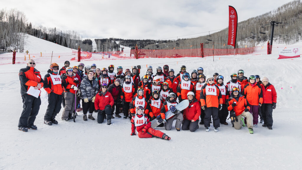 CDA Team Powderhorn participants and volunteers at the 2026 Winter Games at Copper Mountain.